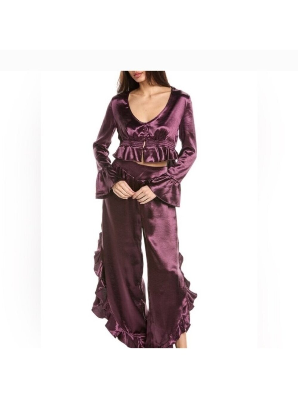 Free People Intimately Chasing Love Two Piece Set - Picture 3 of 11